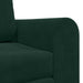 Slaapbank Donkergroen 148 x 71 x 83 cm Fluweel