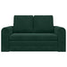 Slaapbank Donkergroen 148 x 71 x 83 cm Fluweel