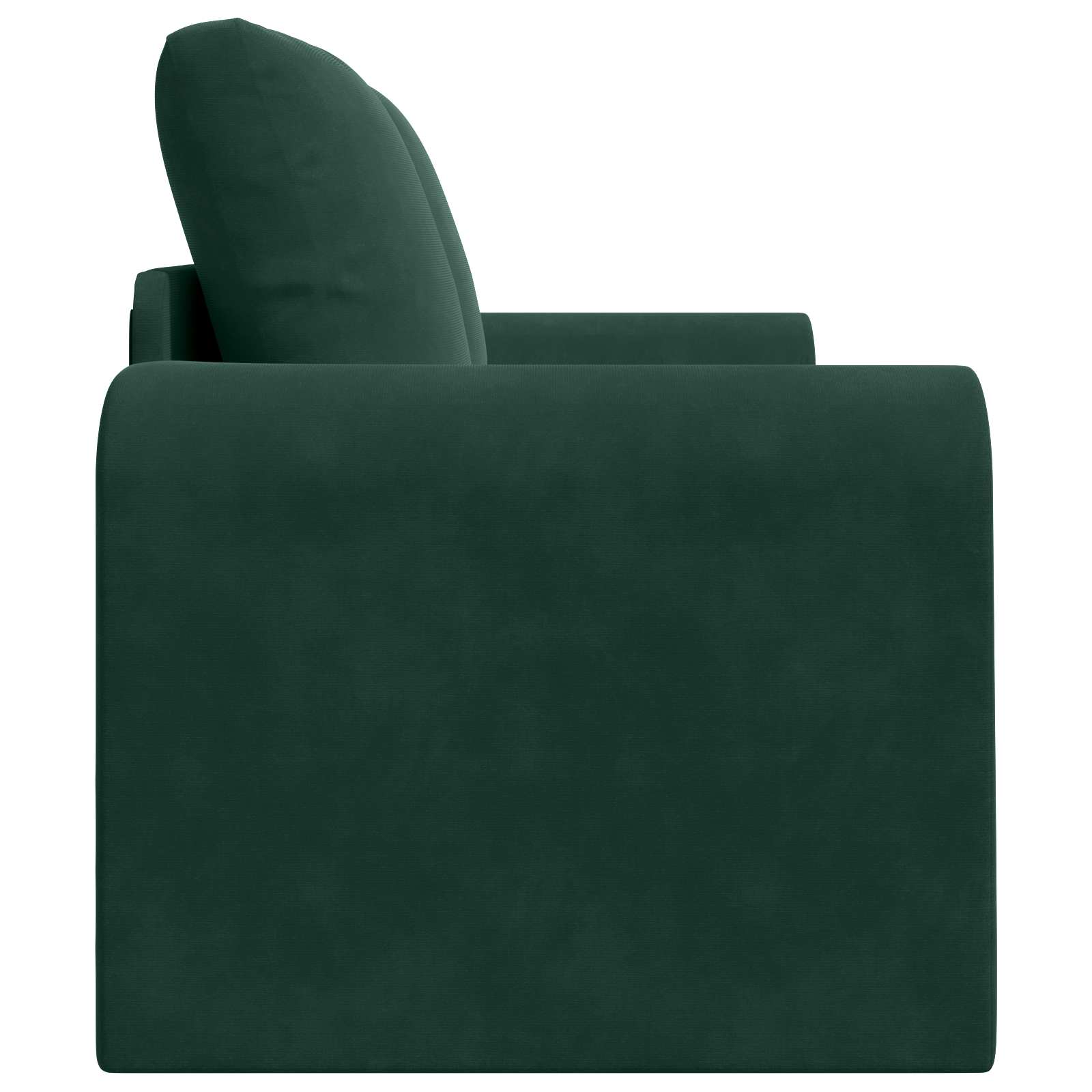 Slaapbank Donkergroen 148 x 71 x 83 cm Fluweel