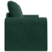 Slaapbank Donkergroen 148 x 71 x 83 cm Fluweel
