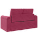 Slaapbank Wijnrood 148 x 71 x 83 cm Fluweel