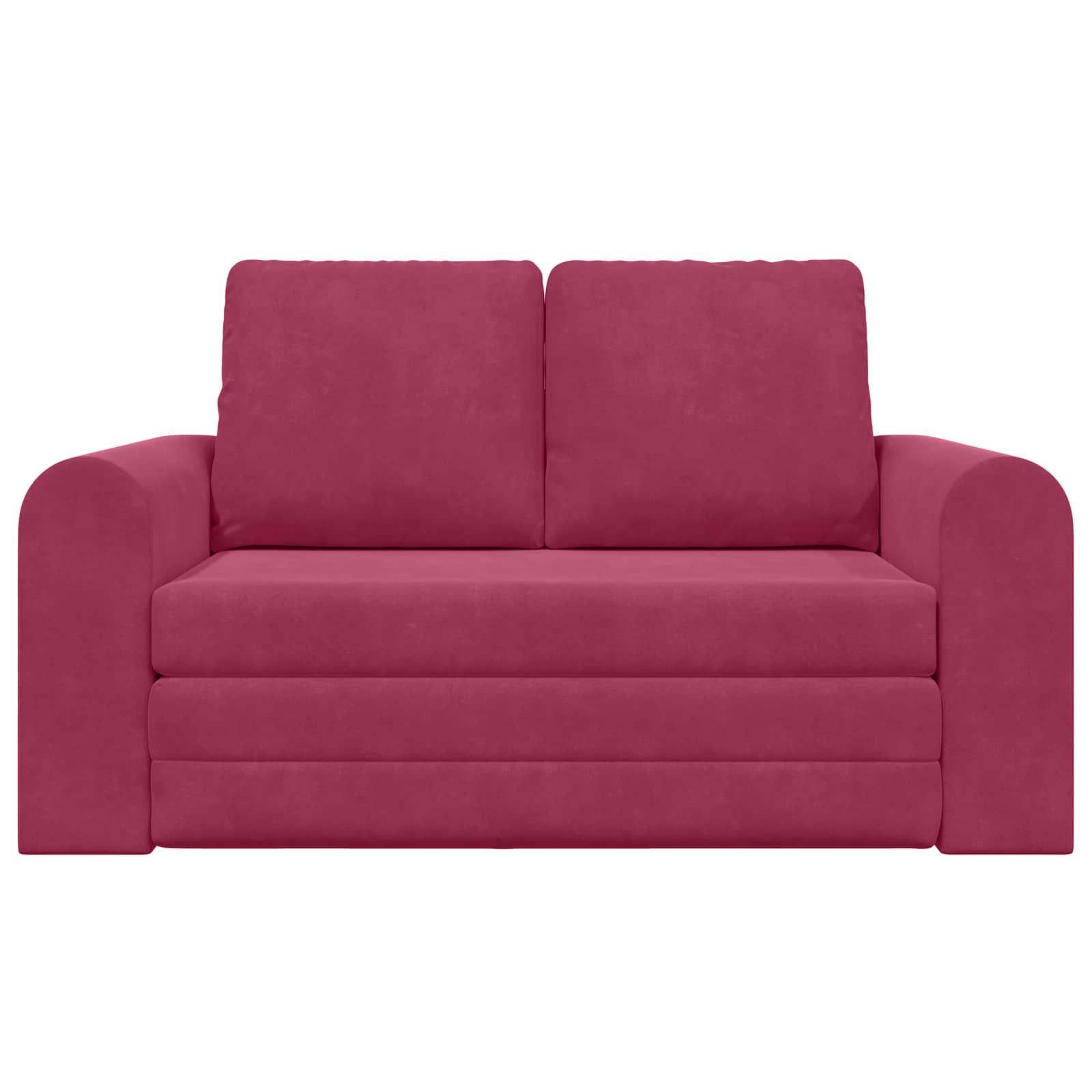 Slaapbank Wijnrood 148 x 71 x 83 cm Fluweel