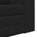 Slaapbank Zwart 148 x 71 x 83 cm Fluweel