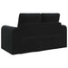 Slaapbank Zwart 148 x 71 x 83 cm Fluweel