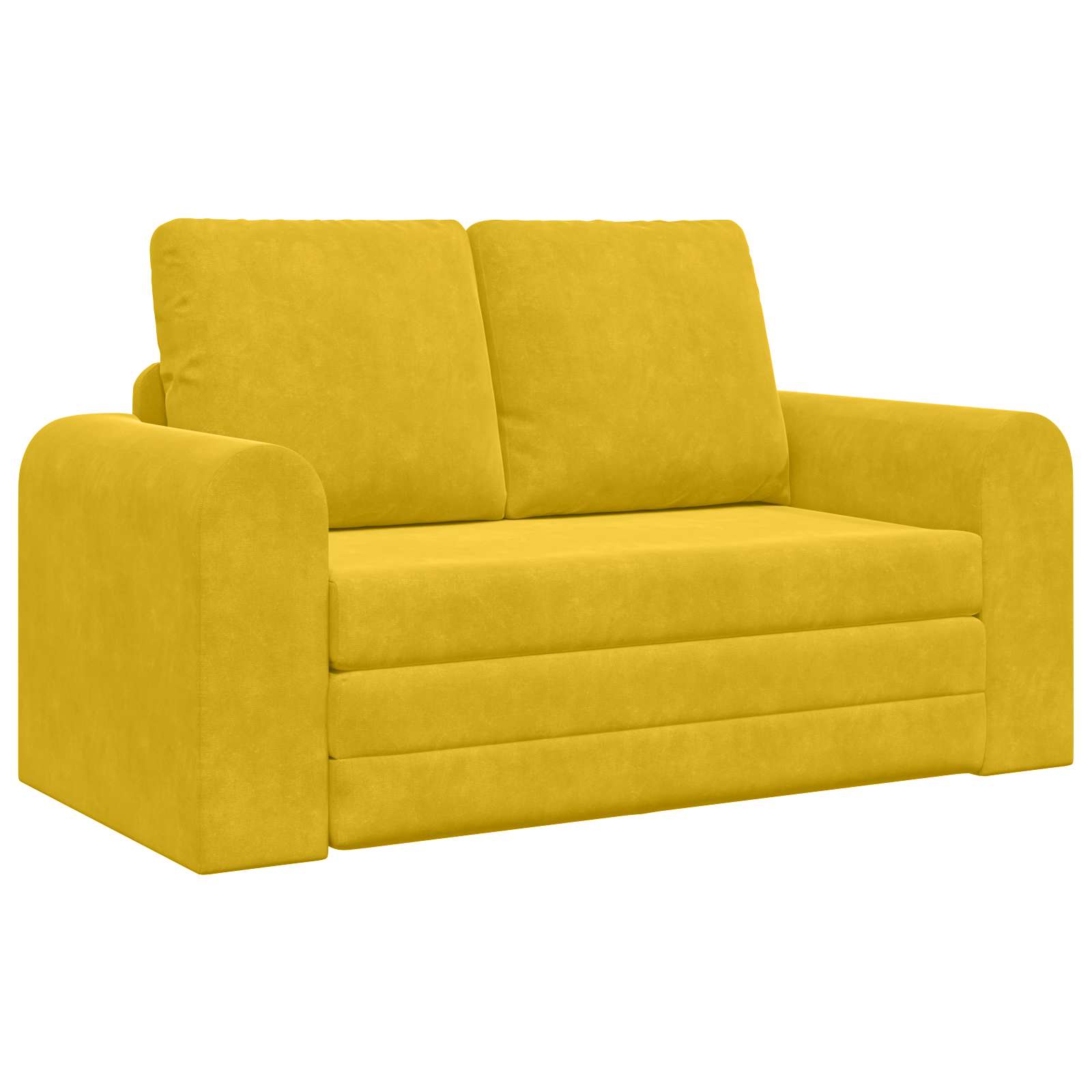 Slaapbank Geel 148 x 71 x 83 cm Fluweel