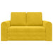 Slaapbank Geel 148 x 71 x 83 cm Fluweel