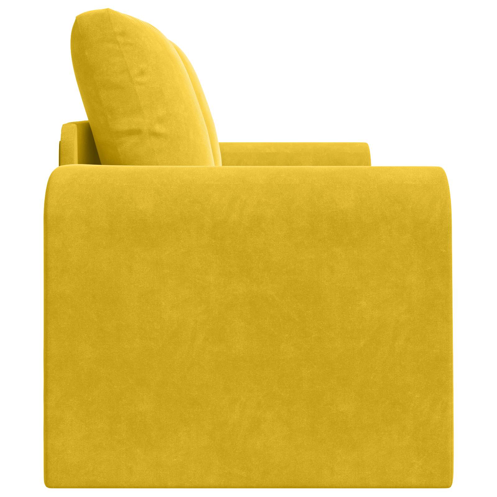 Slaapbank Geel 148 x 71 x 83 cm Fluweel