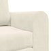 Slaapbank Crème 148 x 71 x 83 cm Fluweel