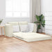 Slaapbank Crème 148 x 71 x 83 cm Fluweel