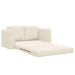 Slaapbank Crème 148 x 71 x 83 cm Fluweel