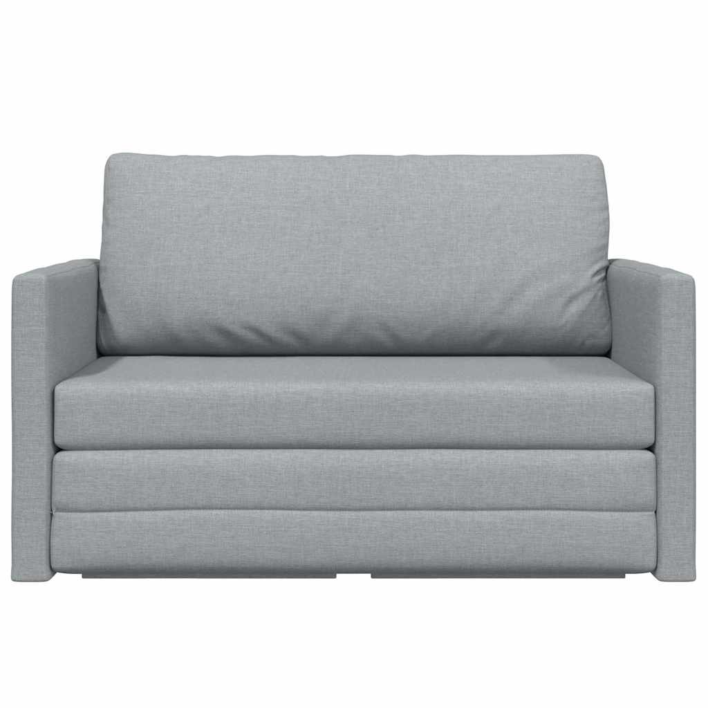 Slaapbank 110cm Lichtgrijs Stof