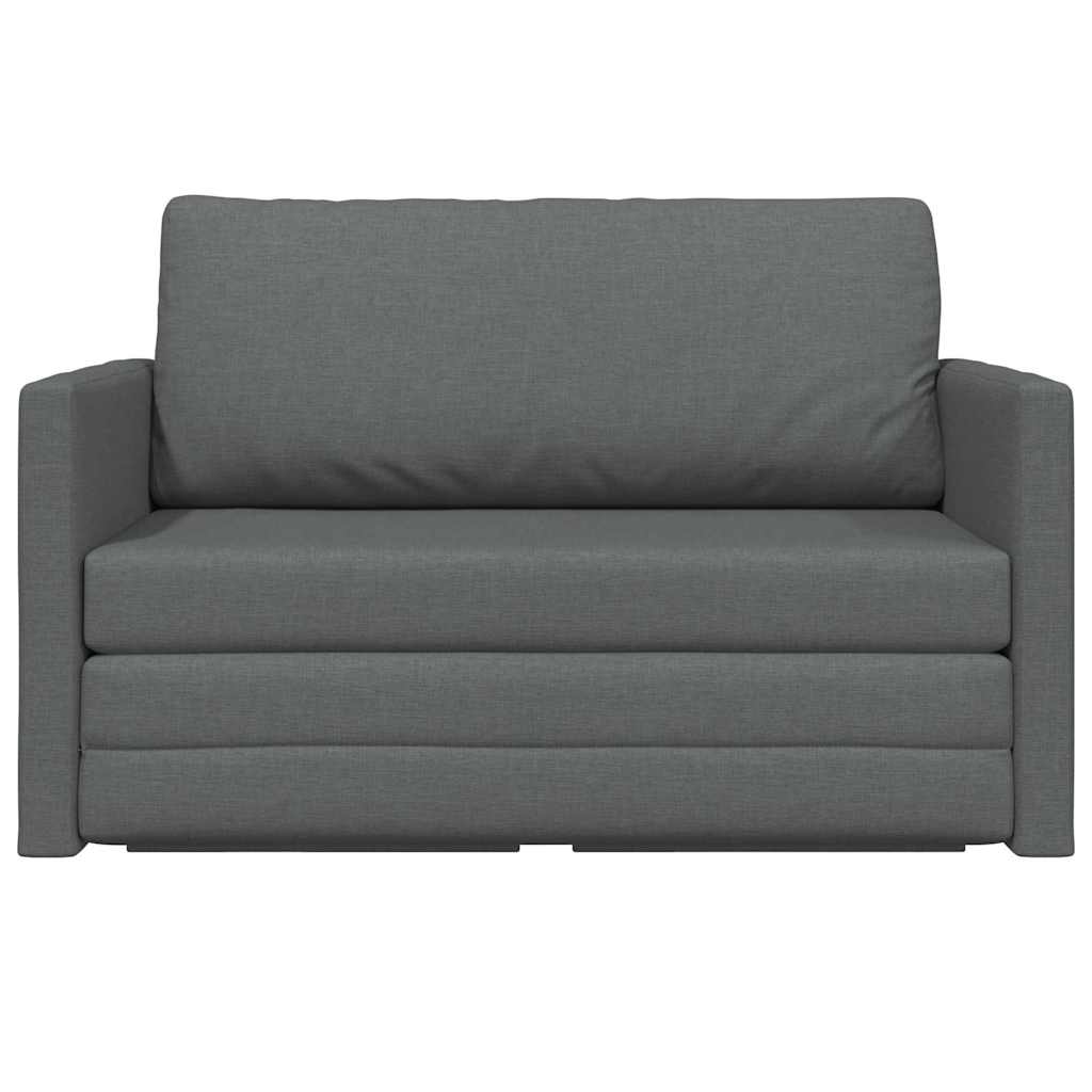 Slaapbank 110cm Donkergrijs Stof