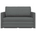 Slaapbank 110cm Donkergrijs Stof