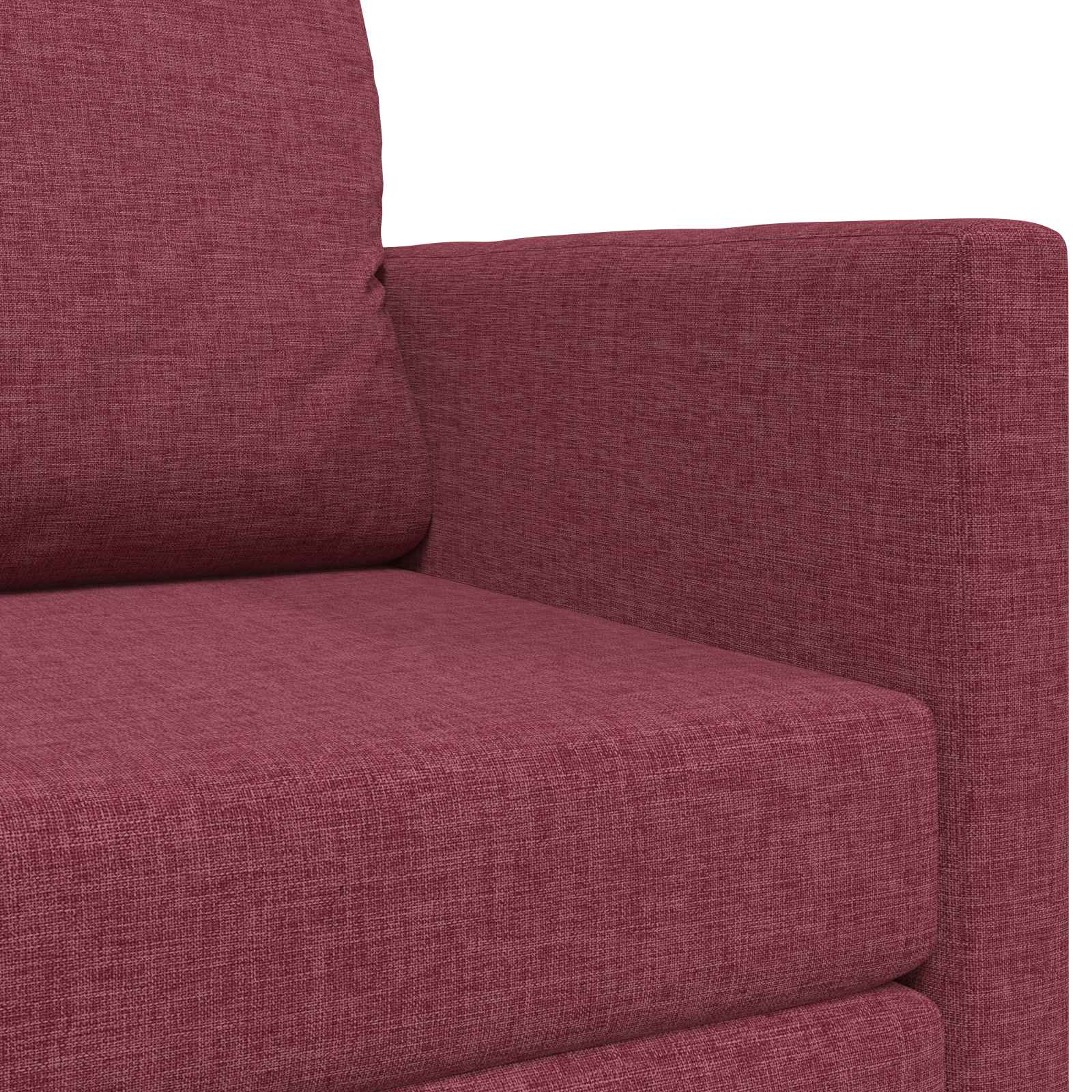 Slaapbank 110cm Wijnrood Stof