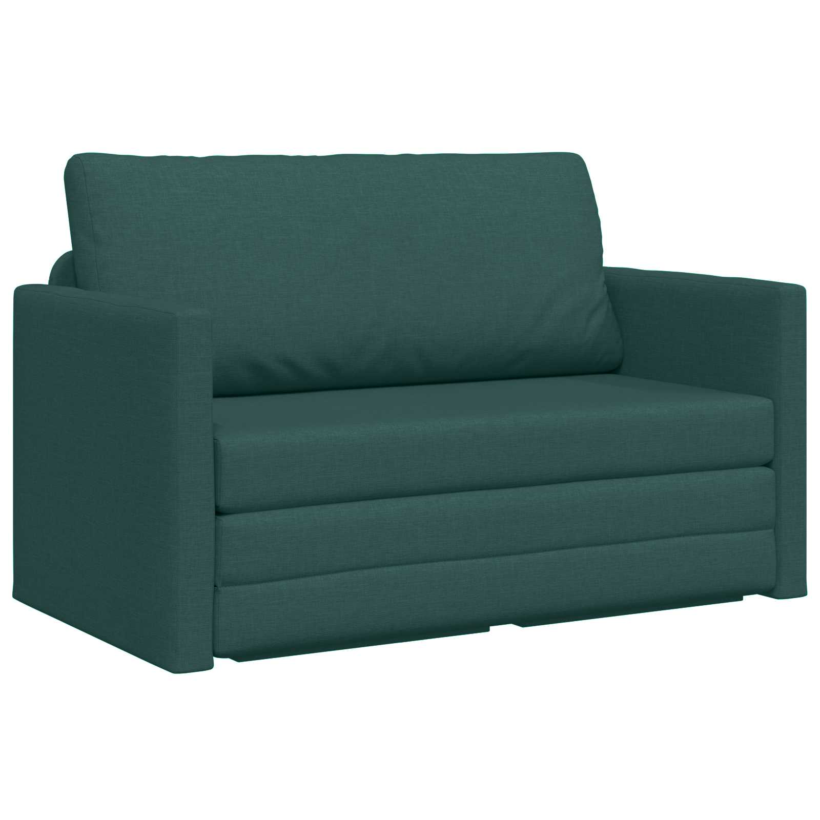 Slaapbank 110cm Donkergroen Stof