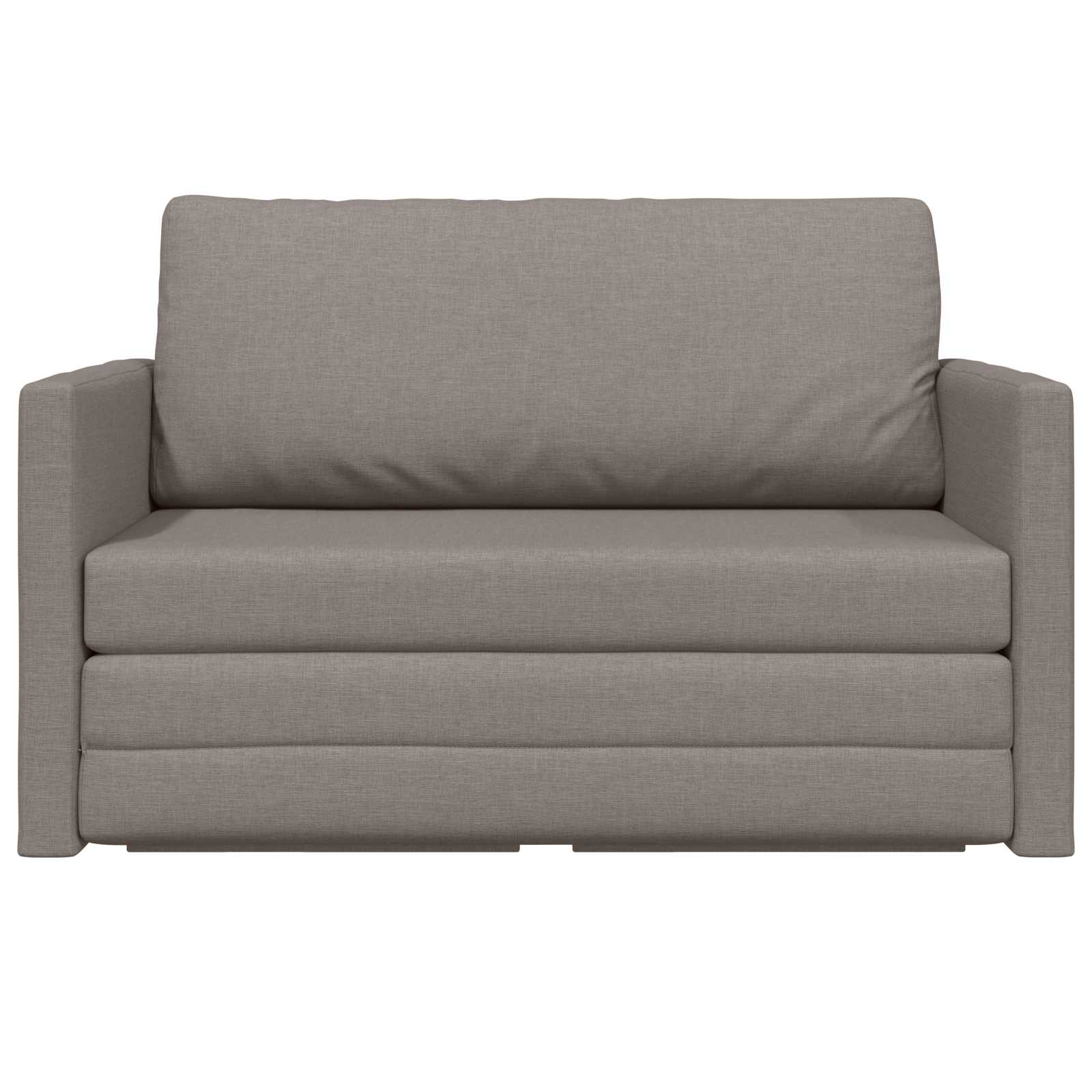 Slaapbank 110cm Taupe Stof