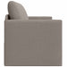 Slaapbank 110cm Taupe Stof