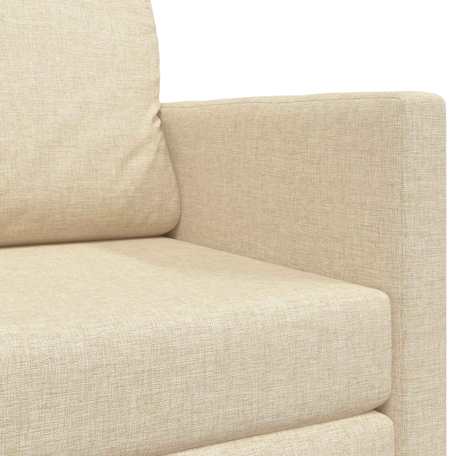 Slaapbank 110cm Crème Stof