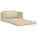 Slaapbank 110cm Crème Stof