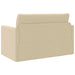 Slaapbank 110cm Crème Stof