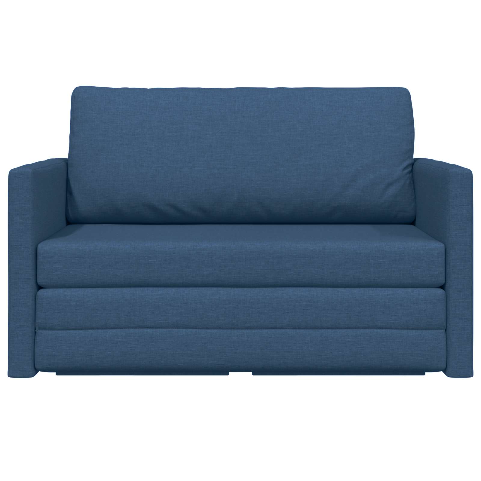 Slaapbank 110cm Blauw Stof