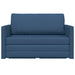 Slaapbank 110cm Blauw Stof