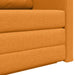 Slaapbank 110cm Donkergeel Stof