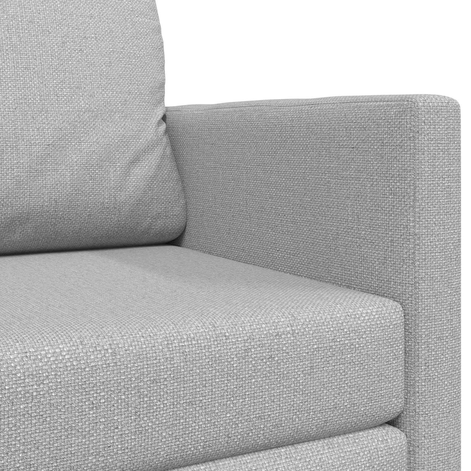 Slaapbank Wolkengrijs 124 x 71 x 78 cm Stof