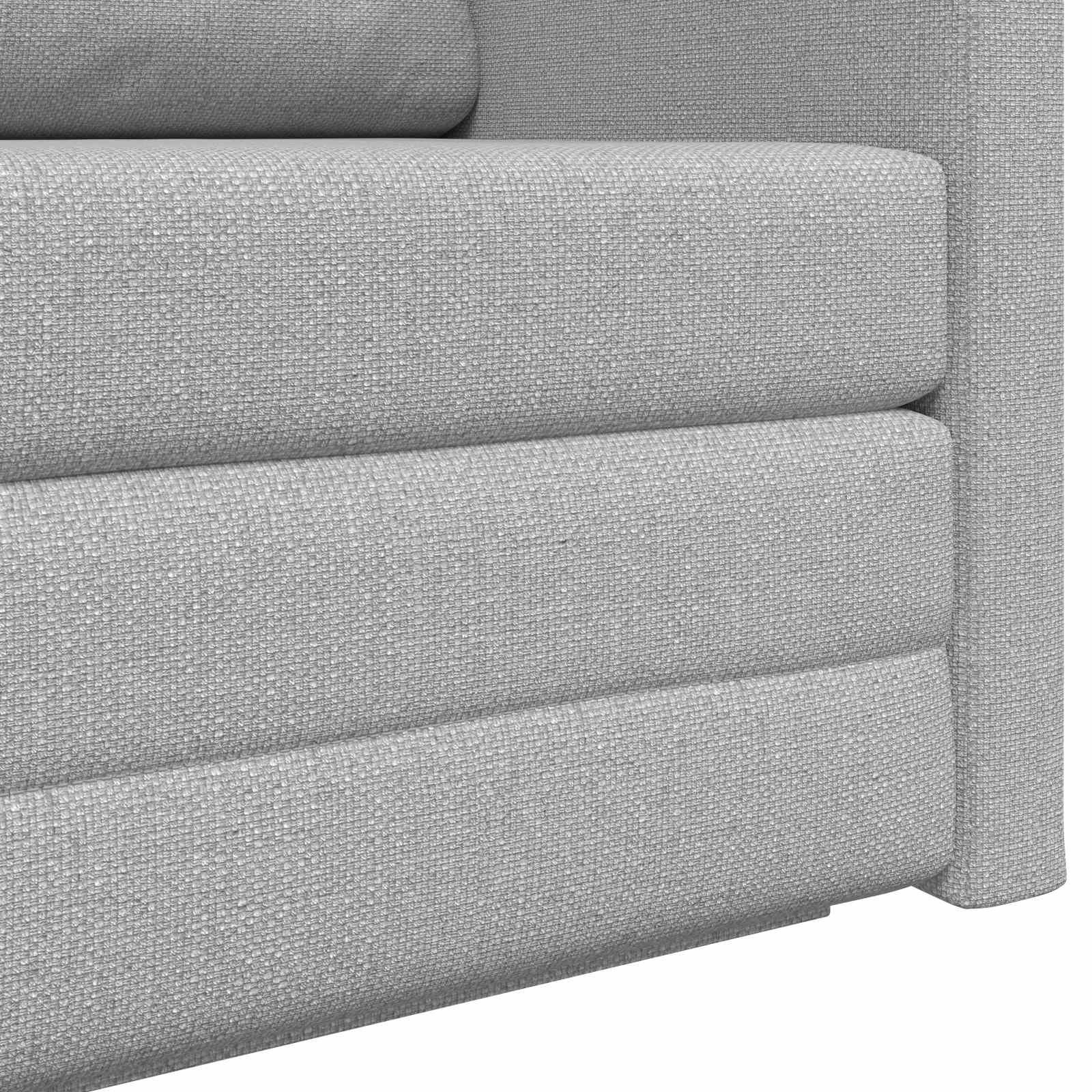Slaapbank Wolkengrijs 124 x 71 x 78 cm Stof