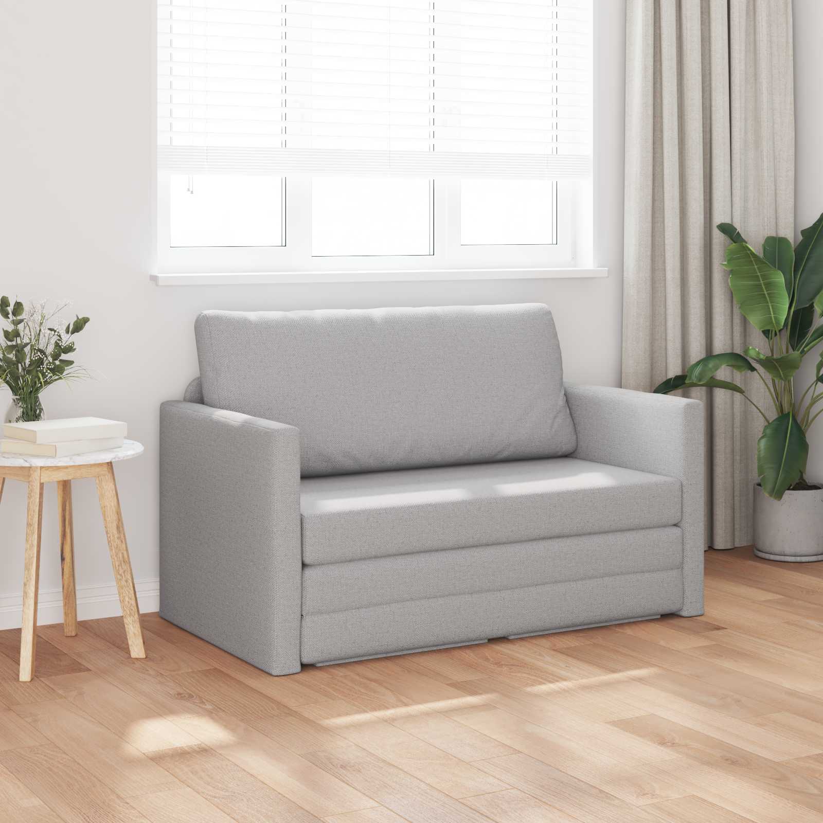 Slaapbank Wolkengrijs 124 x 71 x 78 cm Stof