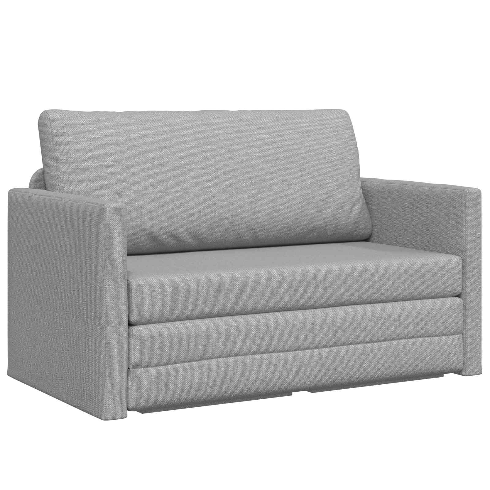 Slaapbank Wolkengrijs 124 x 71 x 78 cm Stof