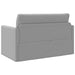 Slaapbank Wolkengrijs 124 x 71 x 78 cm Stof