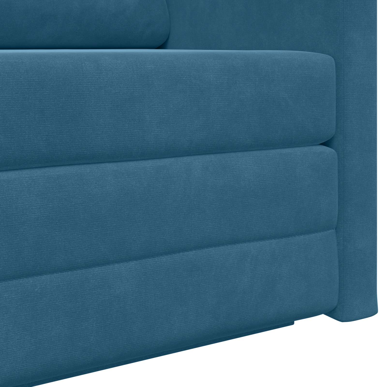Slaapbank Blauw 124 x 71 x 78 cm Fluweel