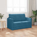 Slaapbank Blauw 124 x 71 x 78 cm Fluweel