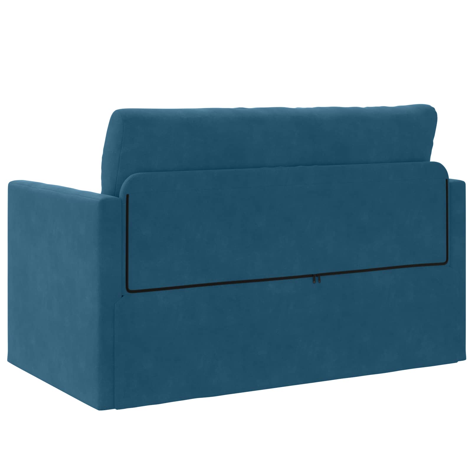 Slaapbank Blauw 124 x 71 x 78 cm Fluweel