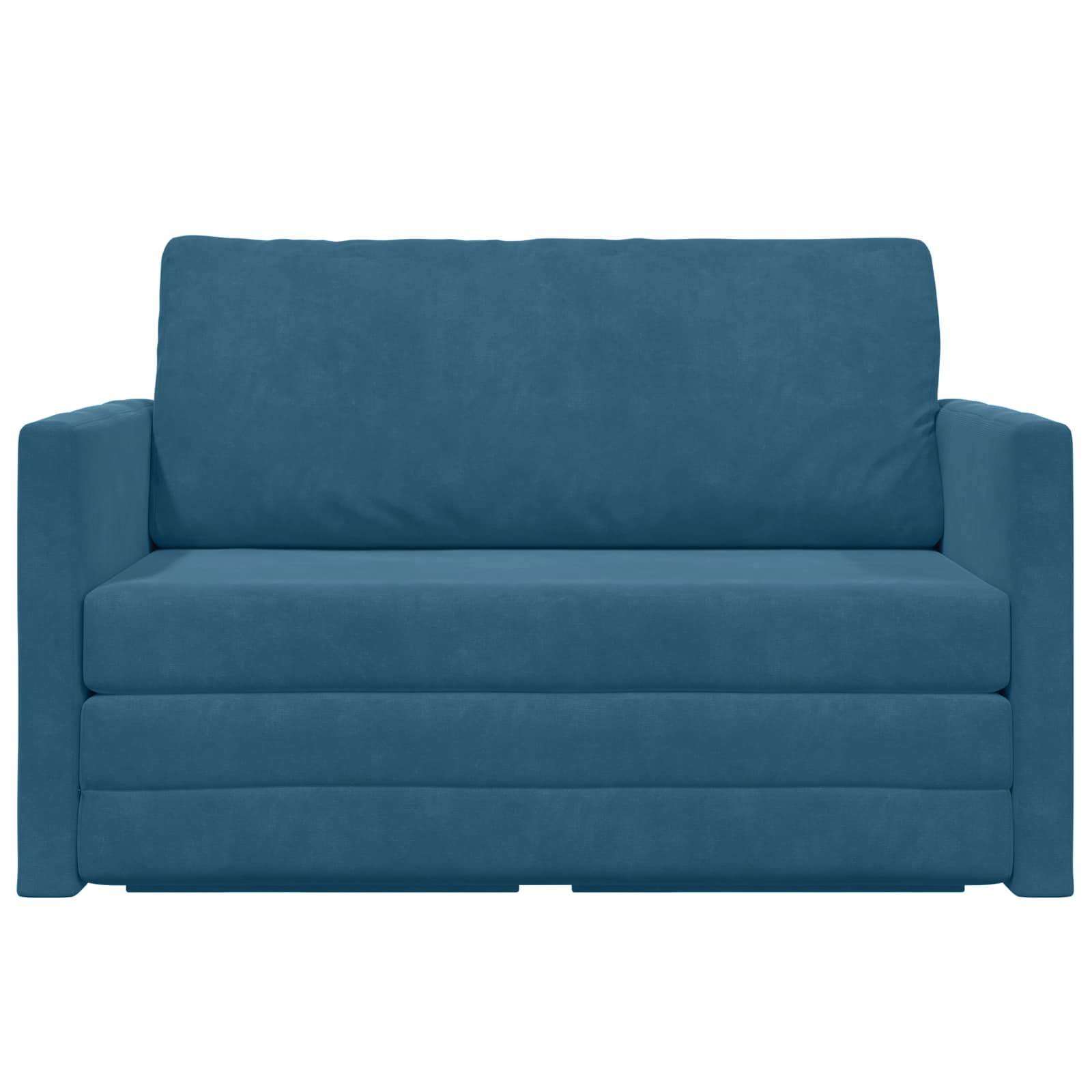 Slaapbank Blauw 124 x 71 x 78 cm Fluweel