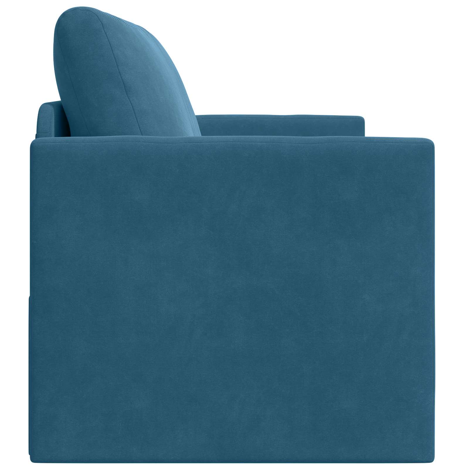 Slaapbank Blauw 124 x 71 x 78 cm Fluweel