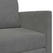 Slaapbank Donkergrijs 124 x 71 x 78 cm Fluweel