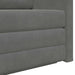 Slaapbank Donkergrijs 124 x 71 x 78 cm Fluweel