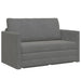Slaapbank Donkergrijs 124 x 71 x 78 cm Fluweel