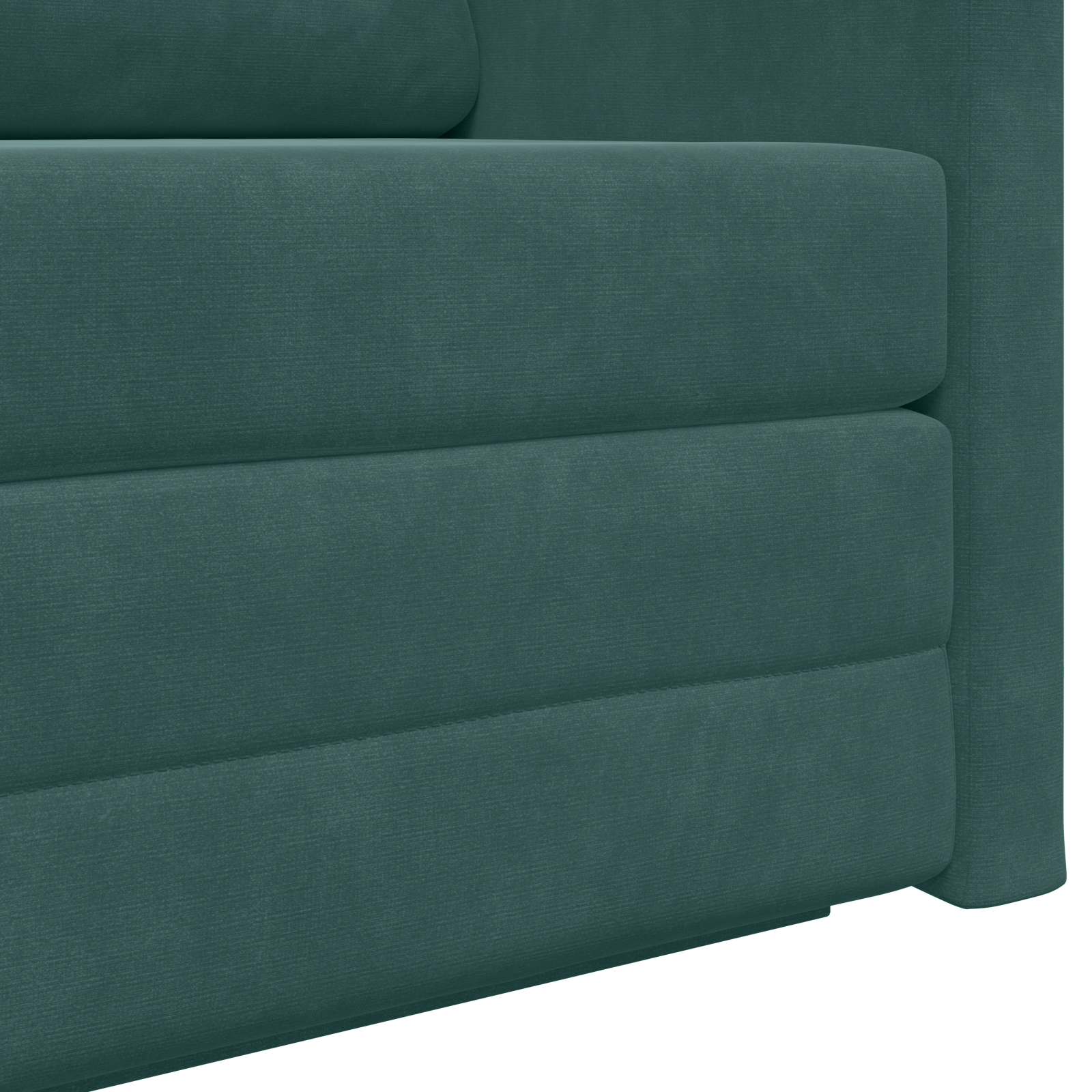 Slaapbank Donkergroen 124 x 71 x 78 cm Fluweel