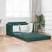 Slaapbank Donkergroen 124 x 71 x 78 cm Fluweel