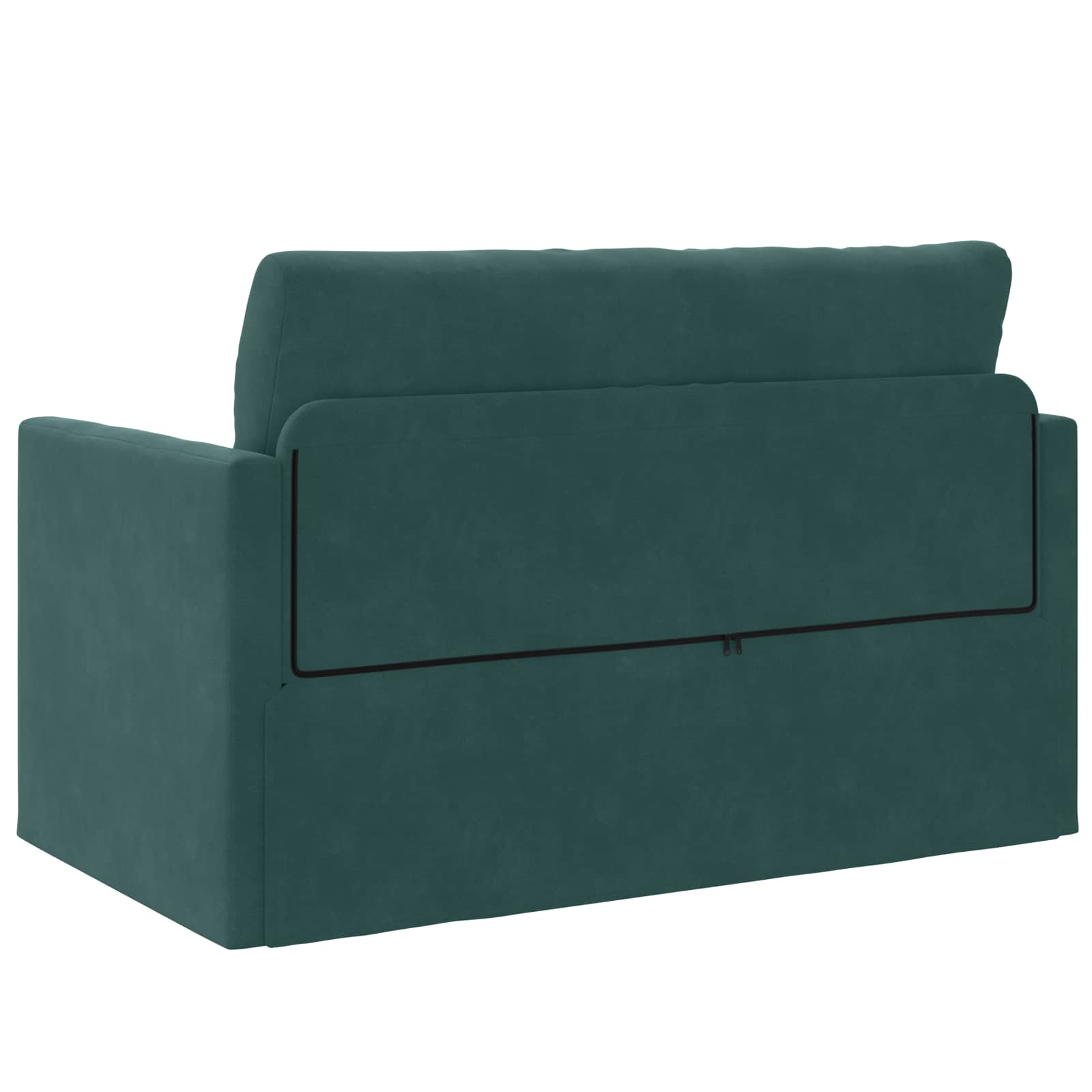 Slaapbank Donkergroen 124 x 71 x 78 cm Fluweel