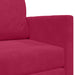 Slaapbank Wijnrood 124 x 71 x 78 cm Fluweel