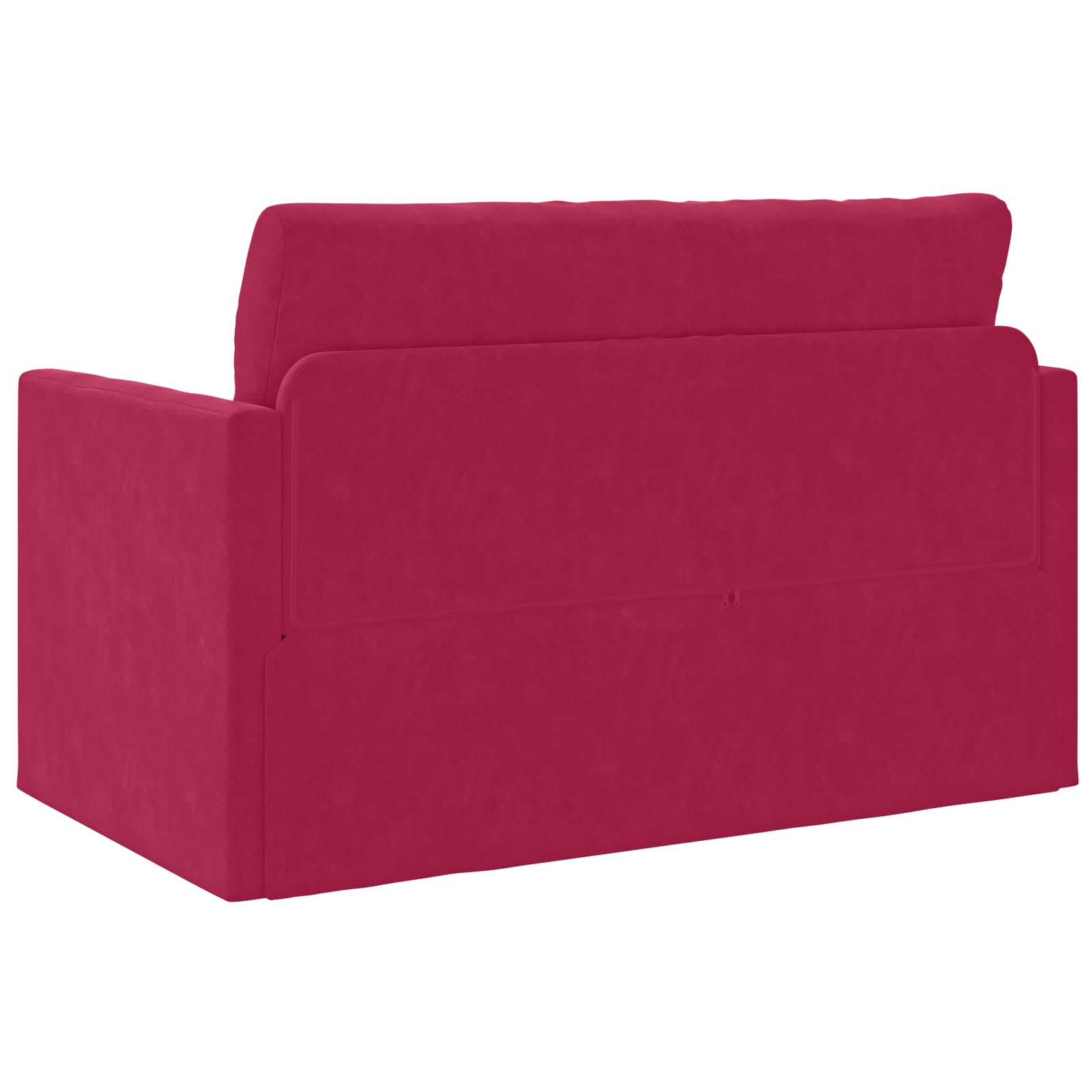 Slaapbank Wijnrood 124 x 71 x 78 cm Fluweel