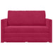 Slaapbank Wijnrood 124 x 71 x 78 cm Fluweel