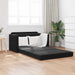 Slaapbank Zwart 124 x 71 x 78 cm Fluweel