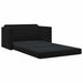 Slaapbank Zwart 124 x 71 x 78 cm Fluweel