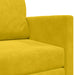 Slaapbank Zonnebloemgeel 124 x 71 x 78 cm Fluweel