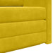 Slaapbank Zonnebloemgeel 124 x 71 x 78 cm Fluweel